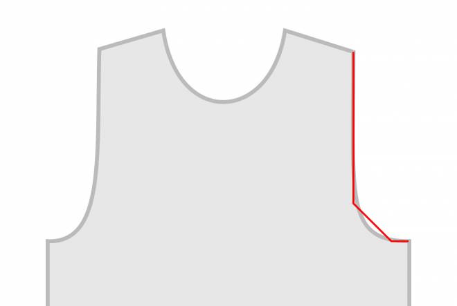 So wird der Ausschnitt eckig armausschnitt berechnen