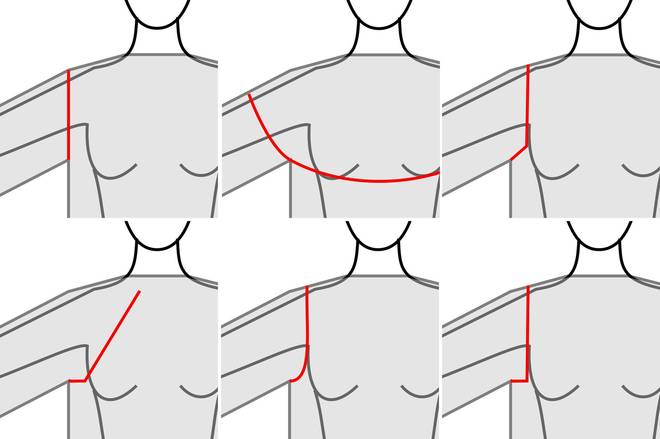 Du kannst an fast jeder Armlochform eine Schulterschräge stricken schulterschraege stricken