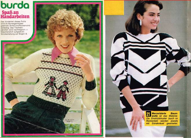 Von extraeng zu extraweit. Im Laufe der Jahre haben sich die Schnitte verändert maschenanschlag perfekte weite